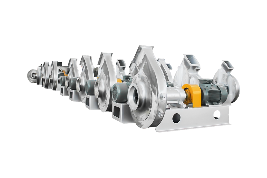 Industria ceramica - ventola di scarico fumi ad alta temperatura per forni