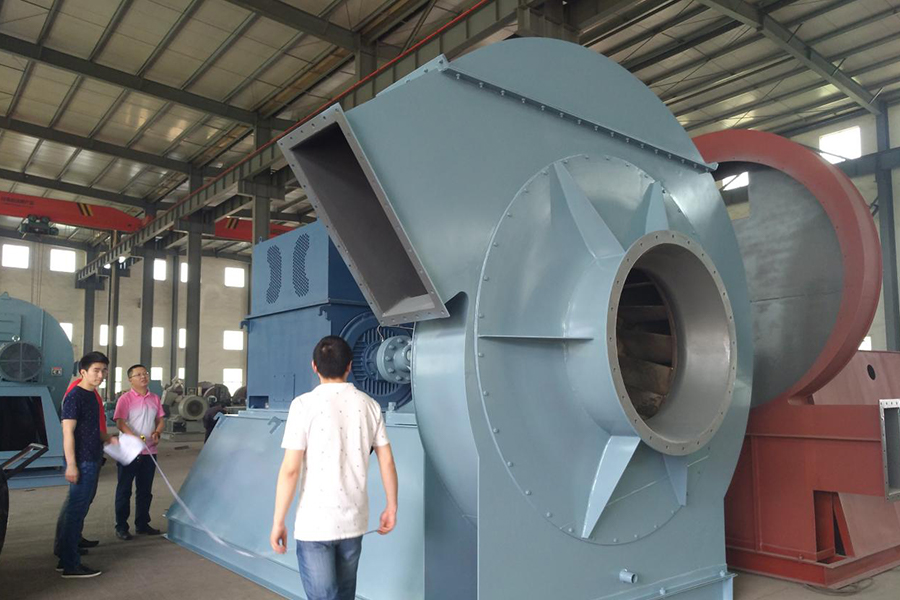 Industria della protezione ambientale - sistema di trattamento del forno rotante per rifiuti solidi e liquidi Ventilatore dei fumi