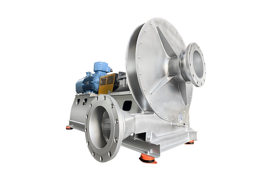 Ventilatore trasporto polveri per l'industria alimentare