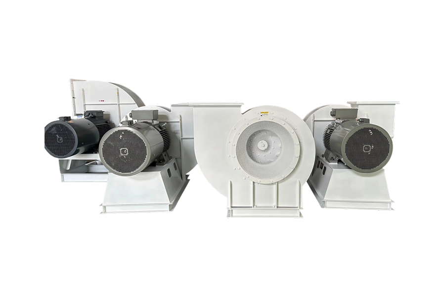 Industria della protezione ambientale - sistema di trattamento del forno rotante per rifiuti solidi e liquidi Ventilatore di alimentazione dell'ossigeno