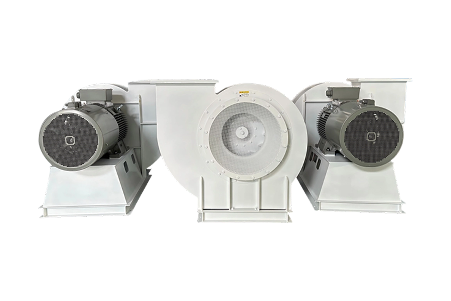 Industria della protezione ambientale - sistema di trattamento del forno rotante per rifiuti solidi e liquidi Ventilatore terziario